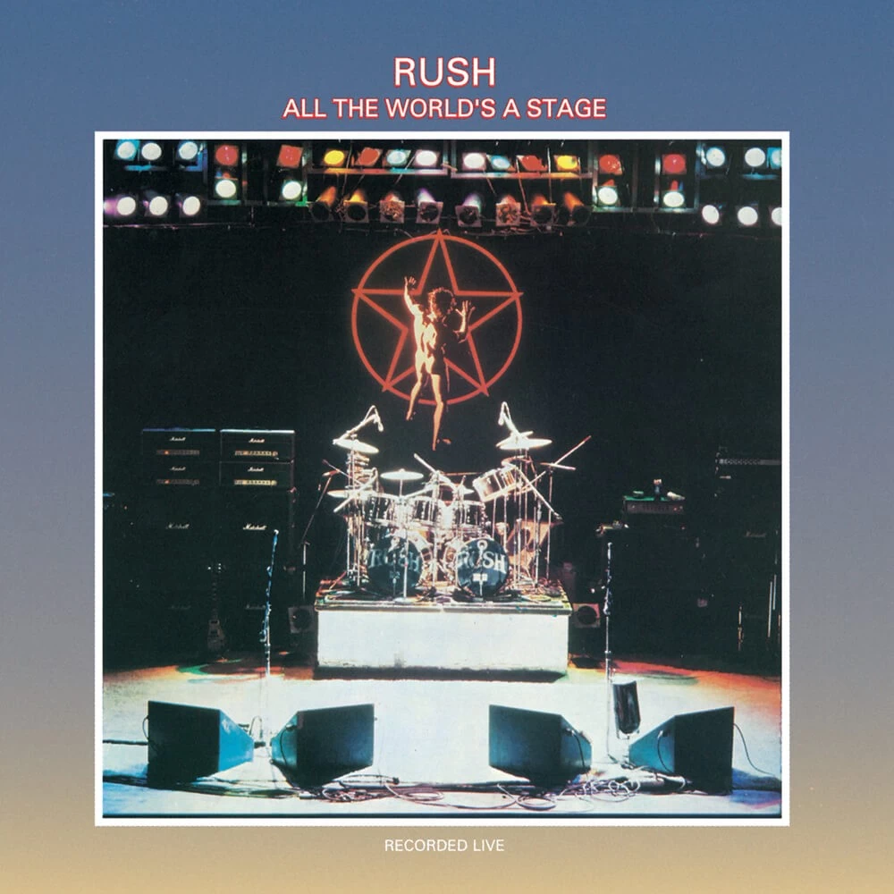 VINILOS, RUSH - ALL THE WORLD'S A STAGE