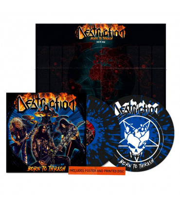 VINILOS - MUSICLIFE | DESTRUCTION - BORN TO THRASH (LIVE IN GERMANY)