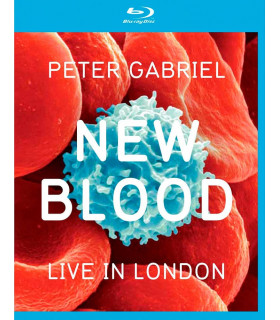 BLU RAYS - MUSICLIFE | PETER GABRIEL - NEW BLOOD - LIVE IN LONDON
